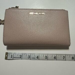 Michael Kors tan Leather Wallet
